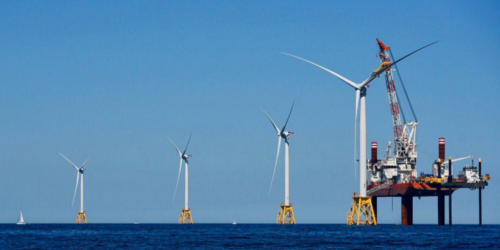洋上風力発電事業の計画も急速に進展中だ