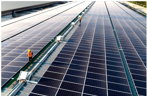 中国での太陽光発電事業