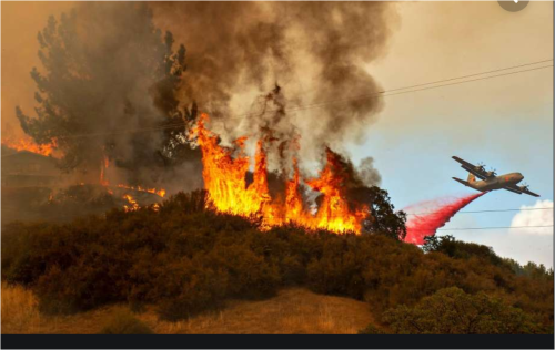 カリフォルニア州の山火事