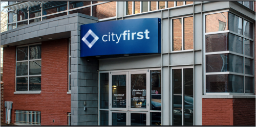 City First bankの店舗
