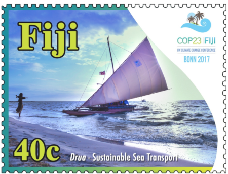 COP23を記念して発行されたフィジーの切手