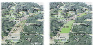 環境省が想定する中間貯蔵施設のイメージ