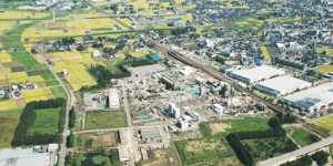 現在のJX金属三日市リサイクル会社