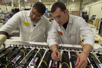 A123 Systems Employees Perform Quality Check