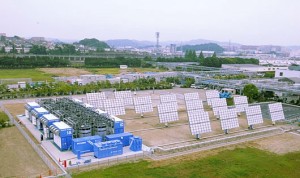 図2　レドックスフロー電池。出典：住友電気工業