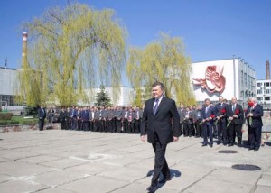 ウクライナのヤヌコビッチ大統領