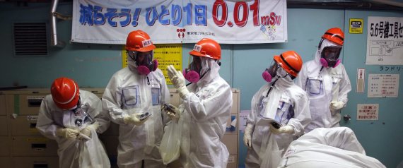 福島第一原発の作業員(イメージです）