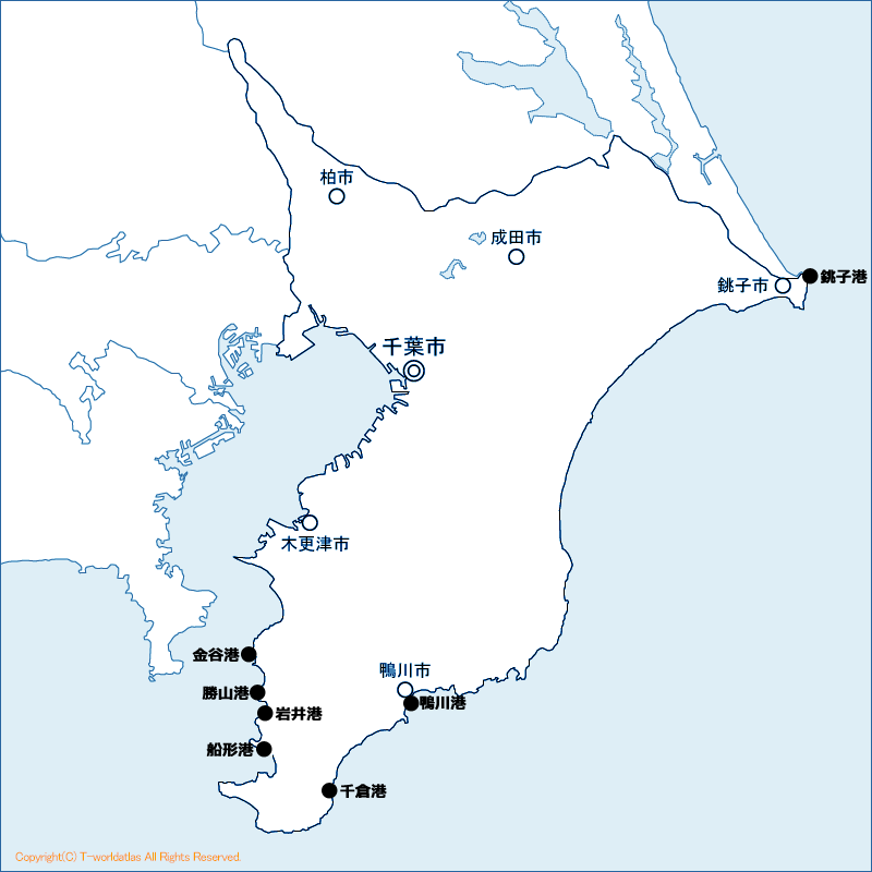 今回の調査対象となった漁港