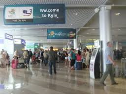 キエフのボリスピリ国際空港