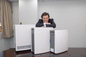 スウェーデンの空気清浄機専業メーカー、ブルーエアCEOのベント・リトリ氏