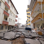 キルギスで発生した地震被害の模様＝ADBの情報より