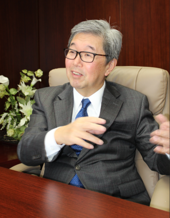 語る長野理事長