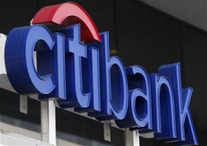 A Citibank branch is seen in Washington
