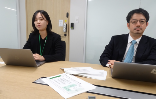 ㊧宝蔵氏、㊨兼松氏