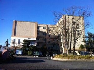 福島県双葉町民が避難する、埼玉県加須市旧騎西高校（中島麻美撮影）