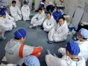 原発作業員。（本文とは直接関係ありません）