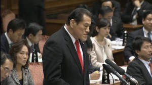 猪木センセイ、国会議員だから、掛け声だけで話題を呼ぶのではなく、質問の中身で勝負してください。コブラツイスト型爆弾質問を期待する！