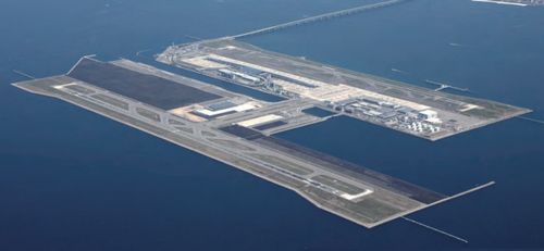 図1　「関西国際空港」の全景。出典：新関西国際空港