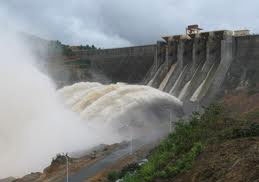 ダムの完成予想図