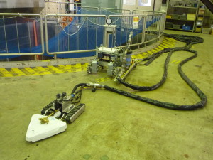 走行ユニット＆中継ユニットを組み合わせた状態