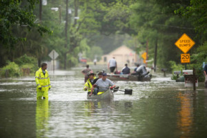 これが日常に？　洪水や干ばつの被害も深刻化するだろう（４月、フロリダ州） Michael Spooneybarger-Reuter
