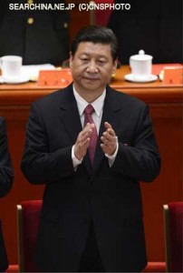 中国共産党中央委員会の習近平総書記（党中央軍事委員会主席）