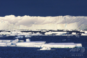 東南極で最大のトッテン氷河