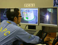 原電による東海原発の廃炉作業状況