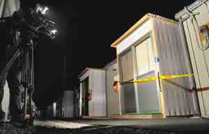 今年４月、男女２人の遺体が見つかった宮城県石巻市の仮設住宅